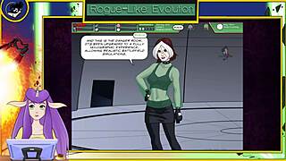 X-Men Rogue's Sexy Shower Scene with Monster Cock in Hot Anime