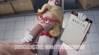 Exclusive New Overwatch Porn Compilation with Big Tits Riding Hard