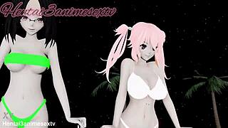 this hentai episode features dance and sex with my favorite mistress and her friend 😏