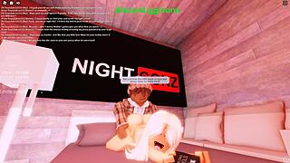 what’s hotter than a blonde bent over for a monster bbc in roblox porn?