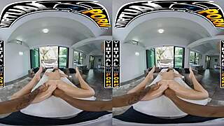 Virtual Porn - Khloe Kapri Gets Happy Ending Thanks To Big Black Cock