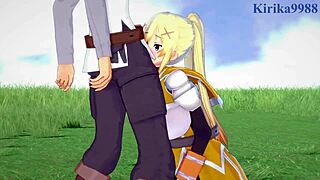 Darkness and Kazuma Satou in Intense Konosuba Hentai Sex! How Wild Can It Get?