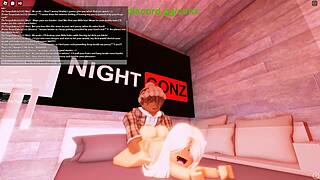 what’s hotter than a blonde bent over for a monster bbc in roblox porn?