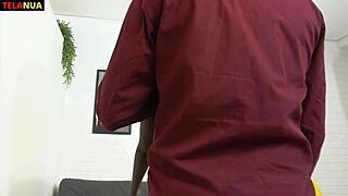 hey, before work, wanna do our homework with a hot bang, Alicia Ribeiro?