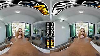 Virtual Porn - Khloe Kapri Gets Happy Ending Thanks To Big Black Cock