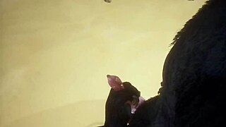 pov of two gay wolves fucking hard in wild furry action