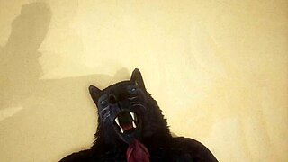 pov of two gay wolves fucking hard in wild furry action