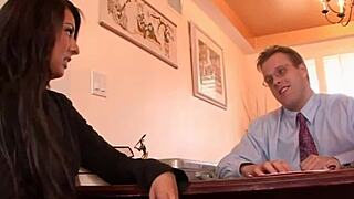 Exotic Babe Delights Her Accountant with Intense Pleasure!