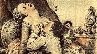 Vintage erotic drawings bring back steamy retro cartoon vibes!