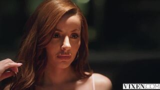 vixen vanna teases with seductive chess moves for the win