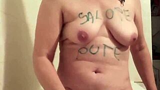 So, this French chick’s into solo play with some wild BDSM vibes. Her self-session is intense!