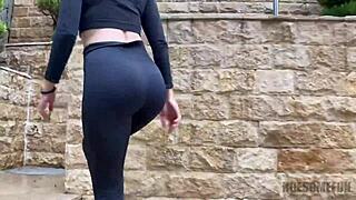 yo, public tits flashing turned into wild sex, full vid!