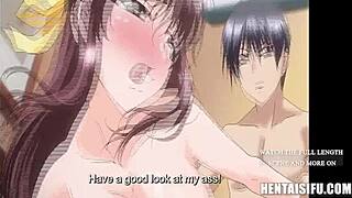 Just watch him breed my wife—only way to save yours in this hentai.