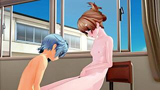 Teenagers Engage In Uncensored 3D Hentai Action