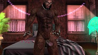 Gay Men With Big Cocks Engage In Intense Sex