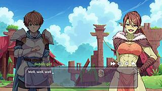 i played this hot hentai game, chronicles of delight, issekai adventure, full game, with big tits and boobs everywhere