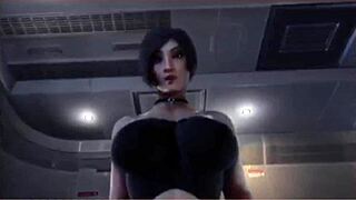 hey, can she handle this hard 3d anal pounding?