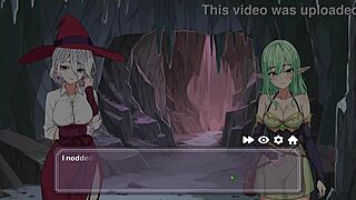 i played this hot hentai game, chronicles of delight, issekai adventure, full game, with big tits and boobs everywhere