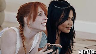 Latina Summer Col and Teen Madi Collins Banged Hard!