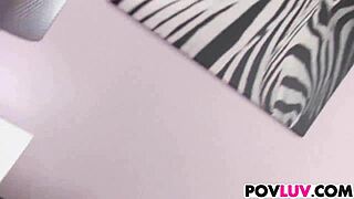 Teen Teddi Rae Craves Hard Drilling by a Massive Cock