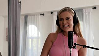 Curvaceous blonde Blake Blossom rides Mike Mancini’s hard cock! 🔥