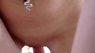 Amateur teen 18+ gets facial in pov reality scene