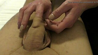 Foreskin Fun in Latex Gloves Next