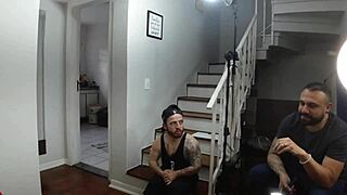 Little assed girl joins wild orgy and backstage fun in anime hentai style