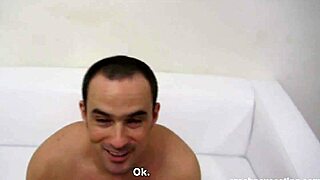 Want to see David 3474 sucking cock in Czech gay casting POV?