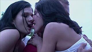 a girl is going dogging to a public meeting place