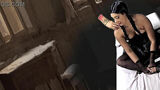 Wednesday and Thing Getting Wild in Halloween Full Video on Red! 🎃