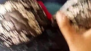 man, i’m just tryin’ out this used lingerie my aunt gave me... feels weird!