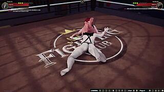 I can’t stop licking during naked wrestling with Draka II vs Rockie II.