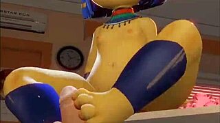 So this wild cartoon striptease just dropped for Cure for Me.