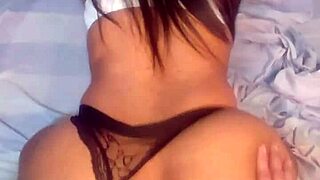 Colombian Whore's Ass Gaped by Monster Cock in Thong and Heels