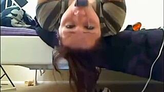 in a messy compilation, a girl gets her throat sloppy and wet with cum dripping everywhere