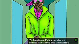 Big Butt White Professor Fucked by Pimp in Gameplay Bad Ending