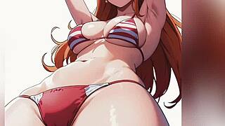 nami one piece guides you in french joi