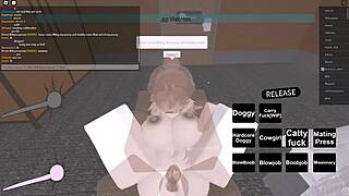 roblox porn babe rides monster black cock doggystyle in wild cowgirl session