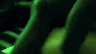 he folds her up, diving deep with his big black cock