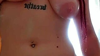 Solo shower session turns into intense orgasm with endless pleasure.