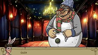 bunny girl, how does old man’s throat fuck feel on new year? witch hunter trainer hentai part 13