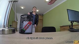 hey, this hot stunner needs cash at work. she’s down for office doggystyle hookup!