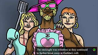 Big Butt White Professor Fucked by Pimp in Gameplay Bad Ending