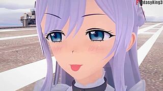 Belfast Invites Me for Lunch in Free POV Azurlane. Watch Full Movie on Sheer FantasyKing3.