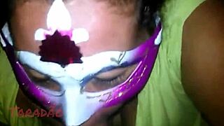 Tirando Leite With Deep Throat Action in Homemade Latina Scene