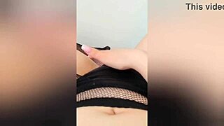 Stirring Up My Tight Hole Through My Panties When Im Home Alone