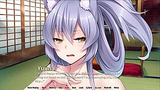 tails and titties hotspring ep1 - washed by four catwomen