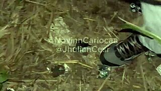 Orgia No Matagal With 4 Novinhos Dotados In Engenheiro Goulart Full On Red