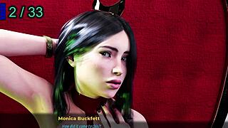 Fashion Business - Monica Strips for Model Photoshoot in Episode 4